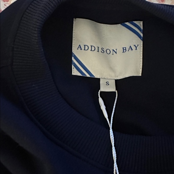 Addison Bay NWT Womens The Swing Dress Navy & White Sz Small Country Club Preppy - Picture 8 of 9